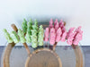 Pink and Green Ceramic Pagoda Chess Pieces