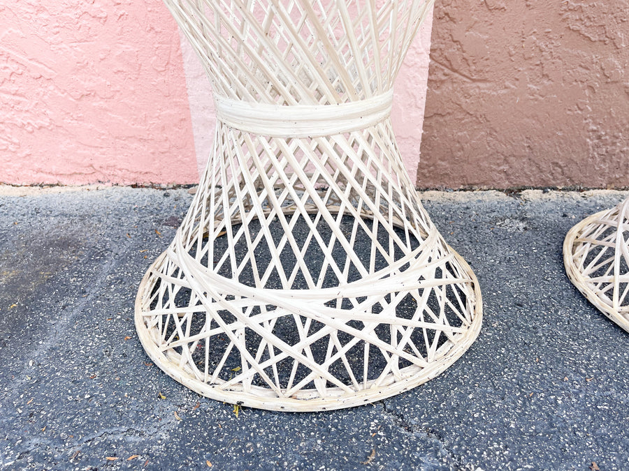 Pair of Webspun Side Tables