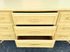 Happy Yellow Faux Bamboo Dresser