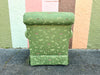 Pair of Green Butterfly Upholstered Chairs