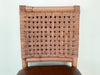 Rattan, Seagrass and Leather Palecek Bar Stools