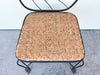 Shell Chic Wrought Iron Chair