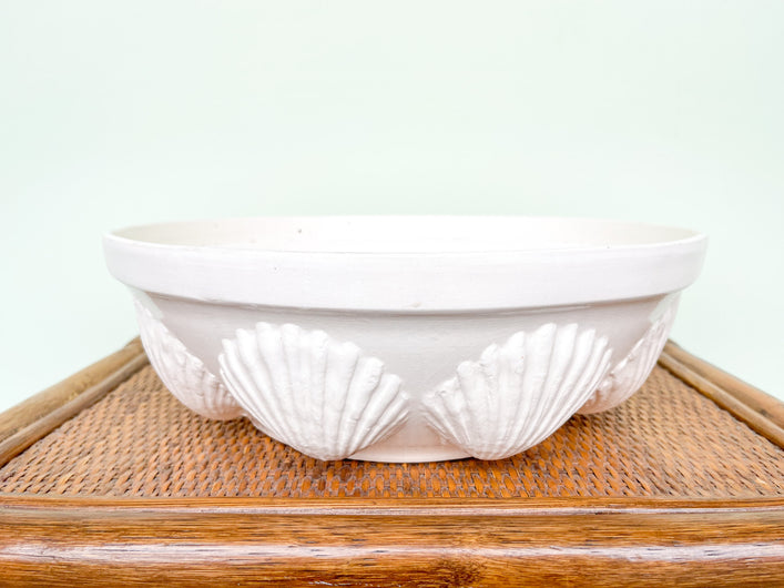 Large Clam Shell Serving Bowl