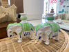 Fitz and Floyd Elephant Candle Holders