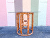 Circle Rattan Dining Table