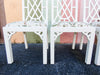 Set of Twelve Fretwork Pagoda Dining Chairs