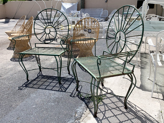 Pair of Fab Nautilus Patio Chairs