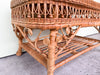 Fiddlehead Wicker Coffee Table