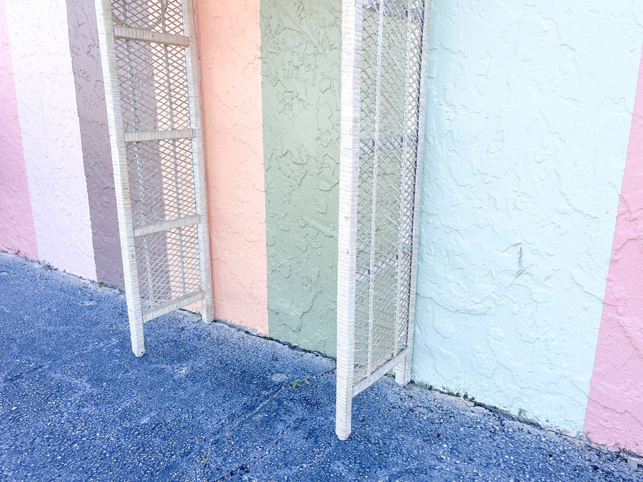 Rattan Washroom Etagere