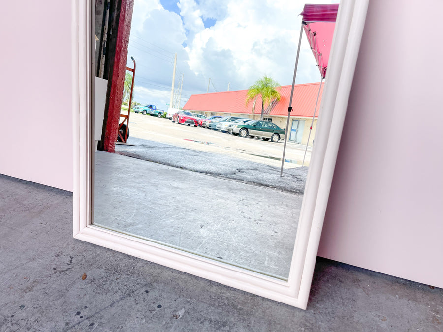 Palm Beach Chic Rattan Mirror