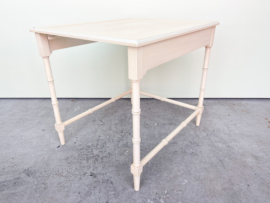 Palm Beach Chic Faux Bamboo Nesting Tables