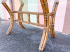 McGuire Style Rattan Dining Table