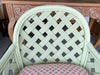 Palm Beach Mint Lounge Chair and Ottoman