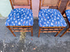 Set of Four Faux Bamboo Folding Chairs