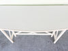 Ficks Reed Rattan Chippendale Console