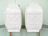 Pair of Plaster Roche Lamps