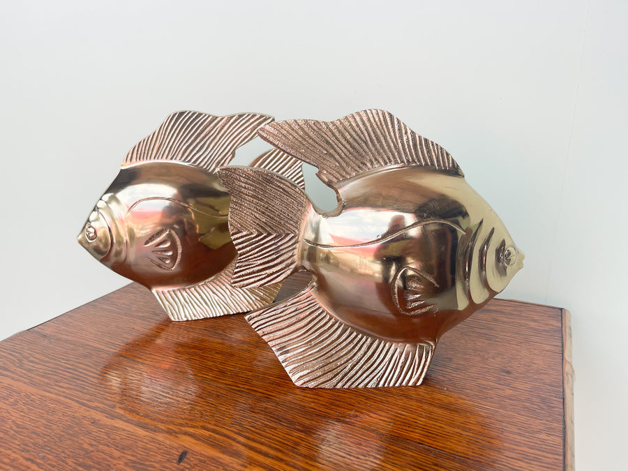 Pair of Brass Fish