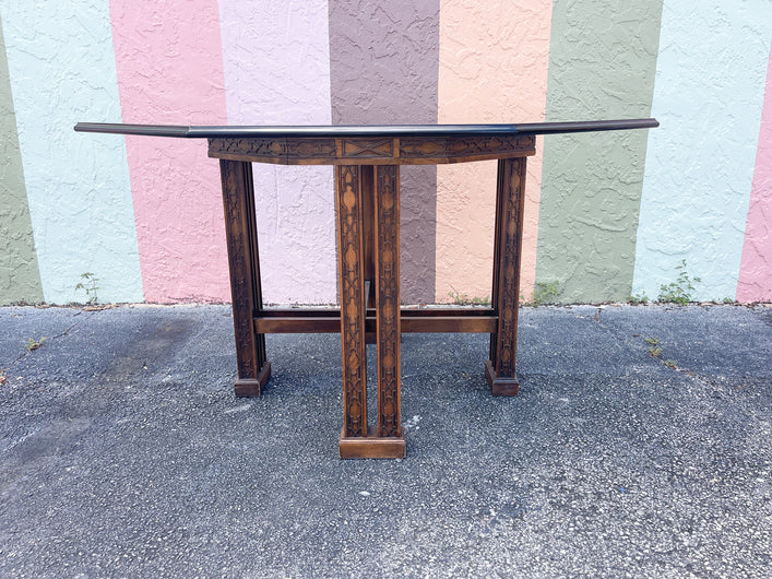 Fabulous Fretwork Octagon Table