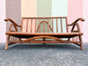 Old Florida Rattan Loveseat