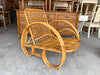 Pair of Island Style Rattan Lounge Chairs