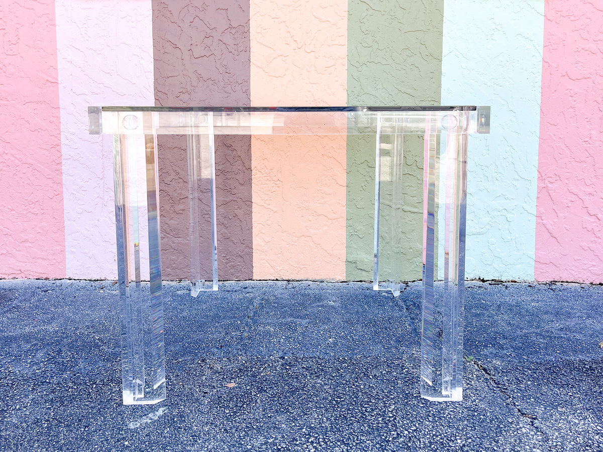 Fabulous Lucite Game Table