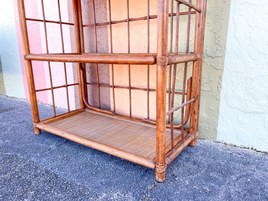 Island Chic Rattan Etagere