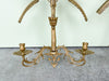 Pair of Brass Palm Tree Wall Sconces