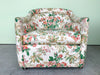 Pair of Floral Barrel Chairs