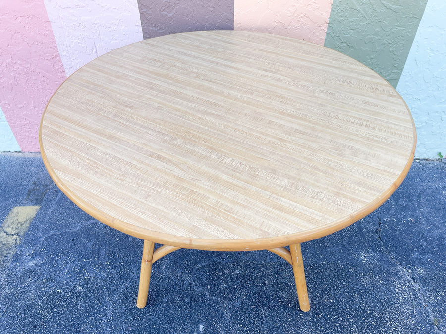 Old Florida Rattan Dining Set