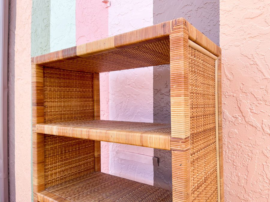 Rattan Wrapped Cabinet