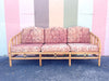 Old Florida Rattan Sofa