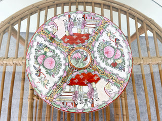 Rose Medallion Style Plate