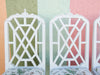 Set of Twelve Fretwork Pagoda Dining Chairs