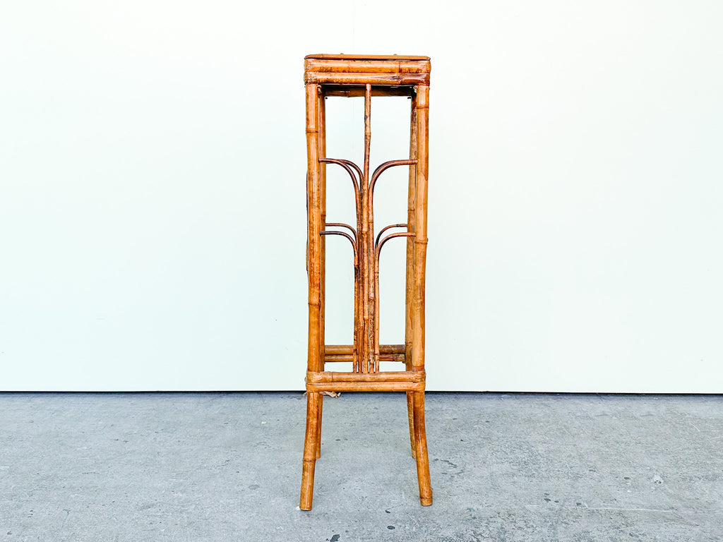 rattan plant rack Cute Rattan Plant Stand