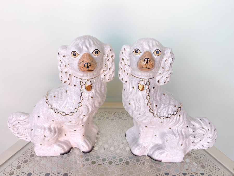 Pair of Dog Figurines