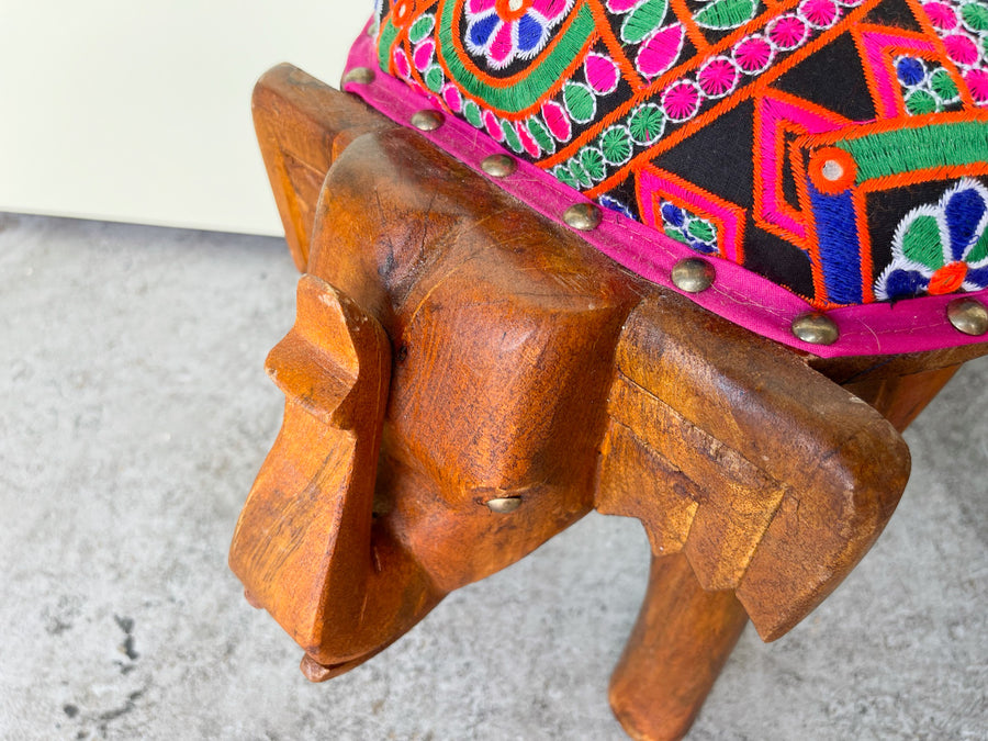 Pair of Petite Elephant Stools