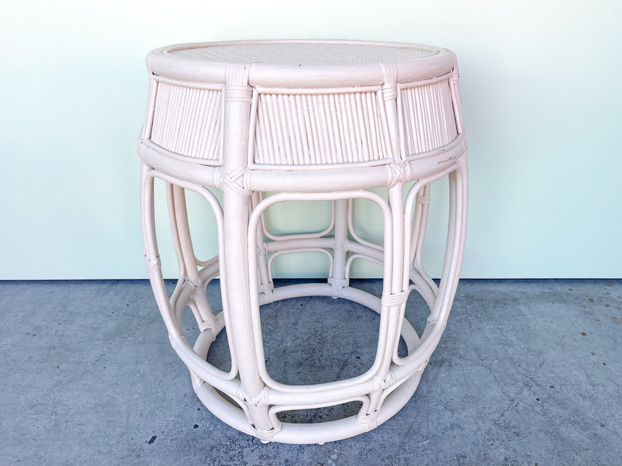 Pair of Painted Drum Tables