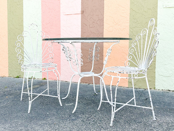 Whimsical Outdoor Bistro Set