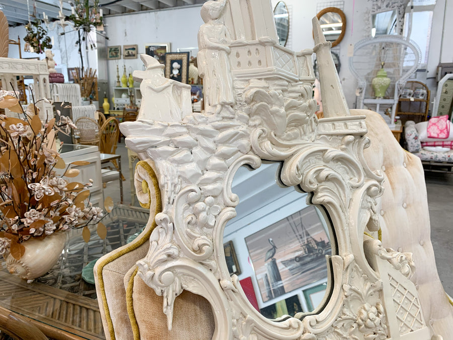 Palm Beach Chinoiserie Pagoda Mirror