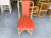 Set of Six Old Florida Style Bamboo Chairs