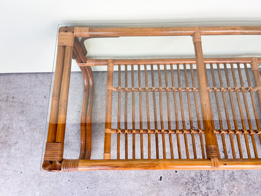 Island Style Rattan Coffee Table
