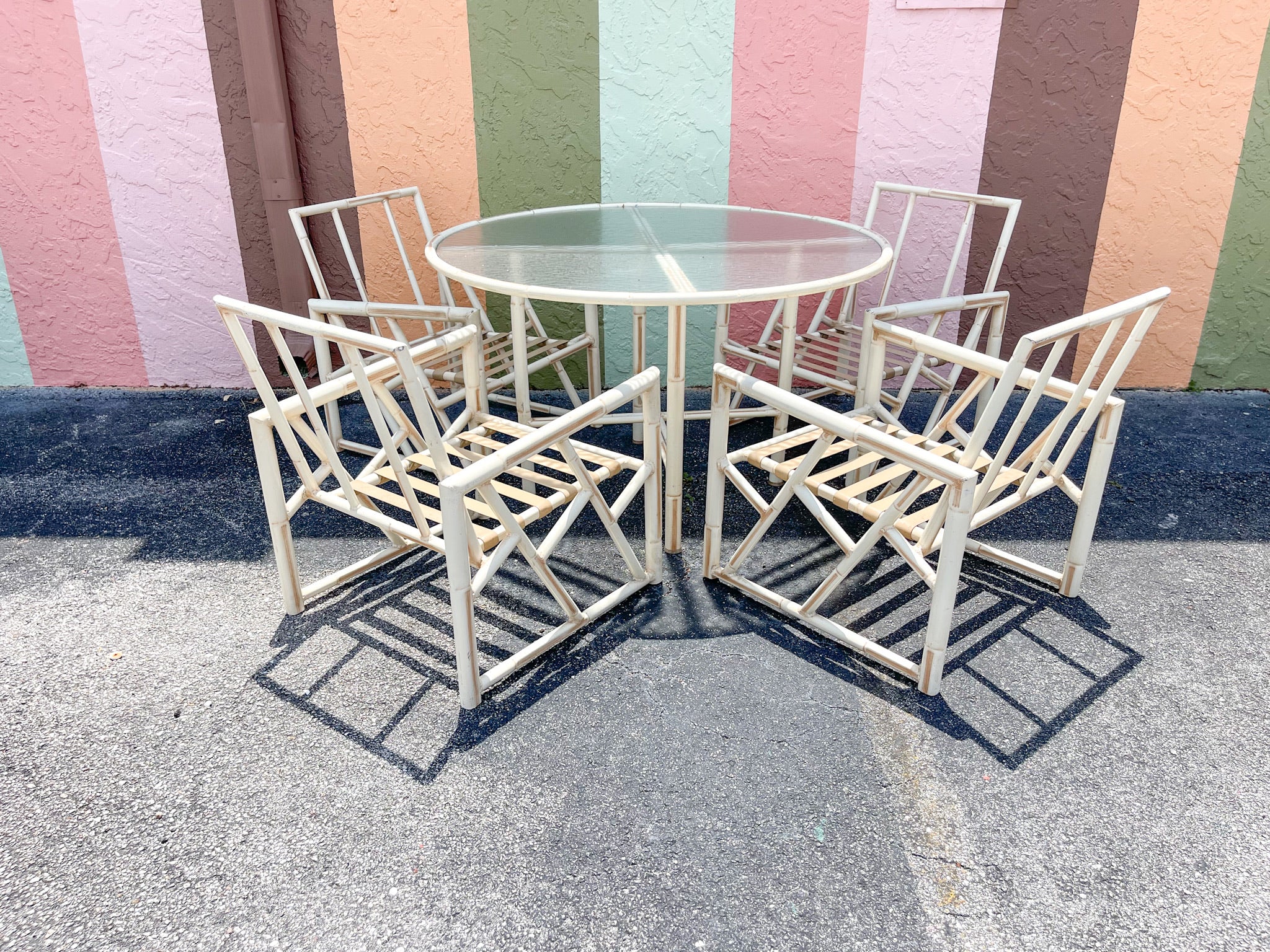 Metal outlet chippendale chairs