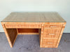 Rattan Wrapped Desk and Chair