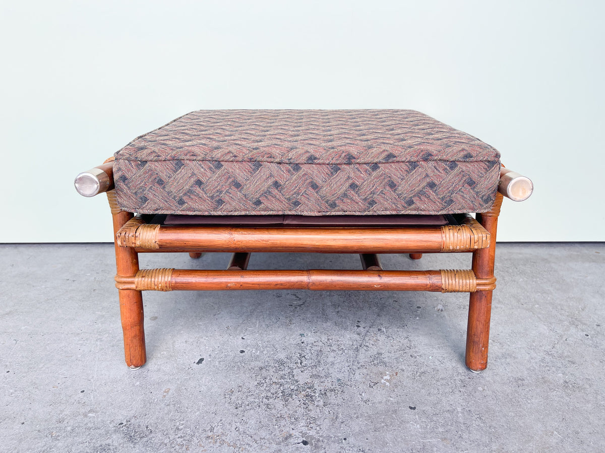 Ficks Reed Rattan Ottoman