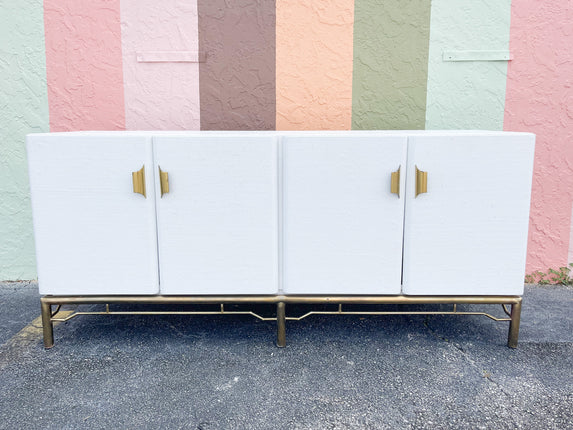 Linen Wrapped Mastercraft Credenza