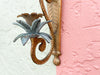 Petite Brass Palm Wall Sconces