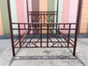 Chippendale Metal Queen Canopy Bed