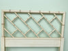Pair of Faux Bamboo Chippendale Headboards