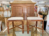 Set of Four Island Style Rattan Chairs