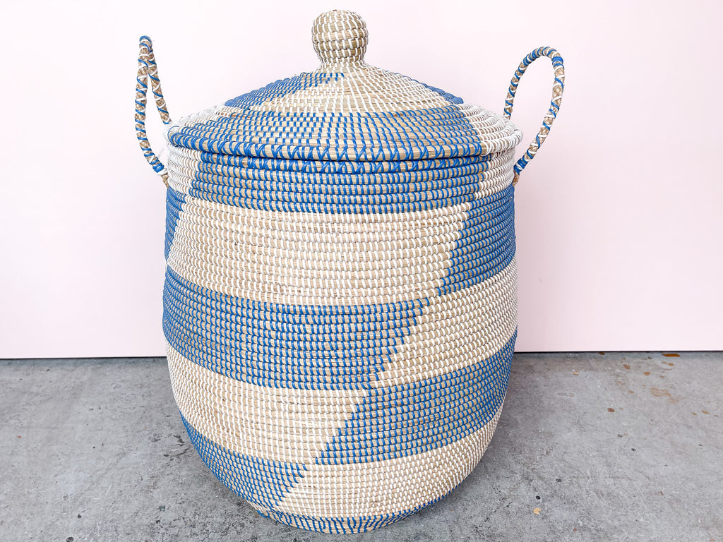 Modern Woven Rattan Basket
